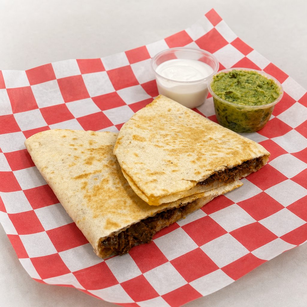 Pollo Quesadilla.