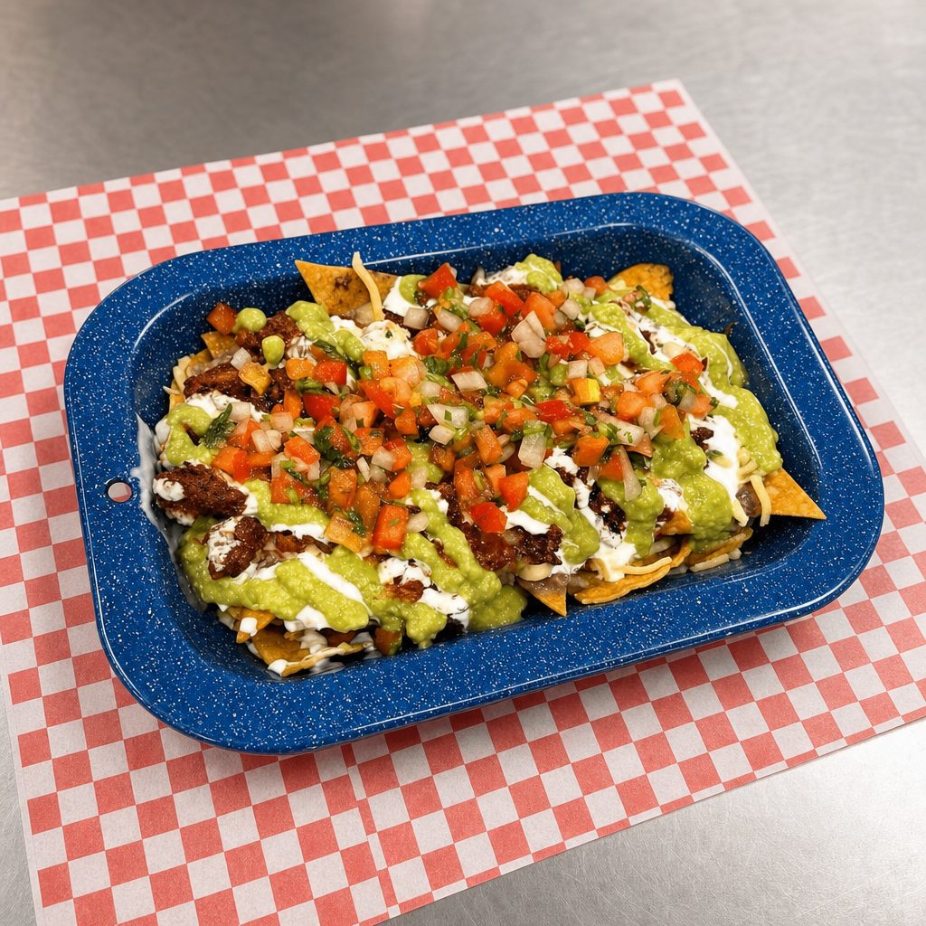Lunch Trompo Loaded Chips.