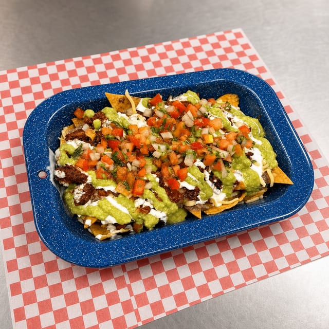 Lunch Trompo Loaded Chips.