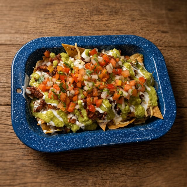 Lunch Trompo Loaded Chips.