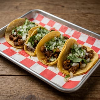 Lunch Bistec Tacos (3)